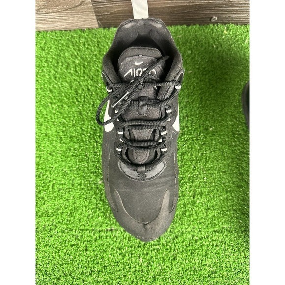 Nike Air Max 270 React Women's Running Shoes Size 6.5 Black White AT6174-004 - Picture 6 of 7